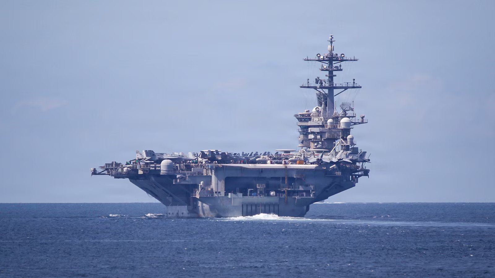 US fighter jet shoots down Iranian drone approaching US aircraft carrier