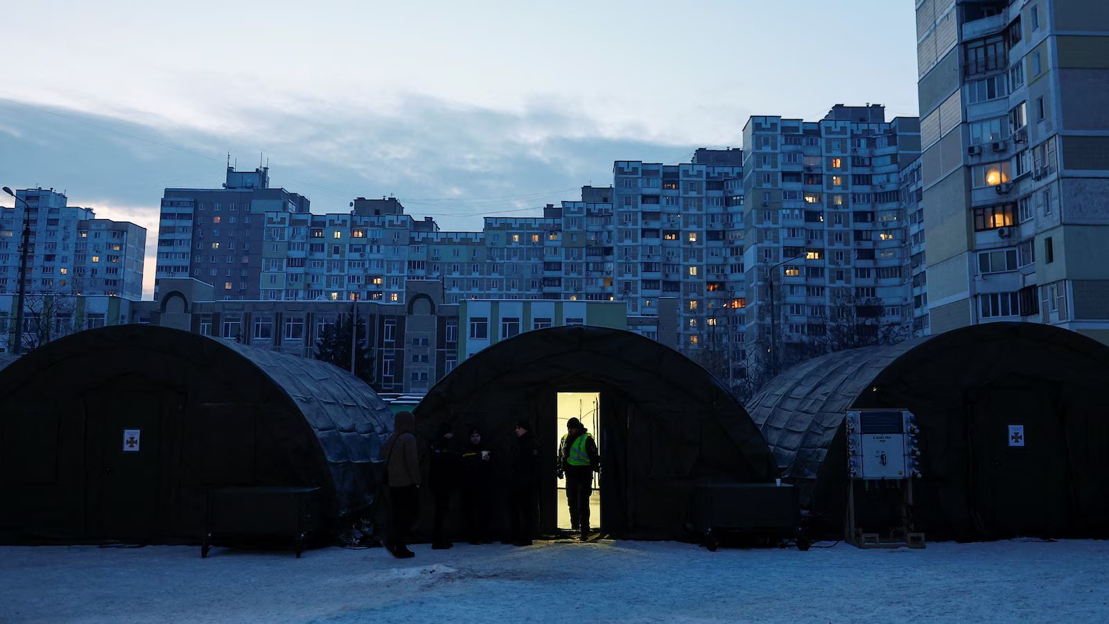 ‘Normal life has disappeared’: Russia’s energy offensive plunges Ukraine into dark and bitter cold