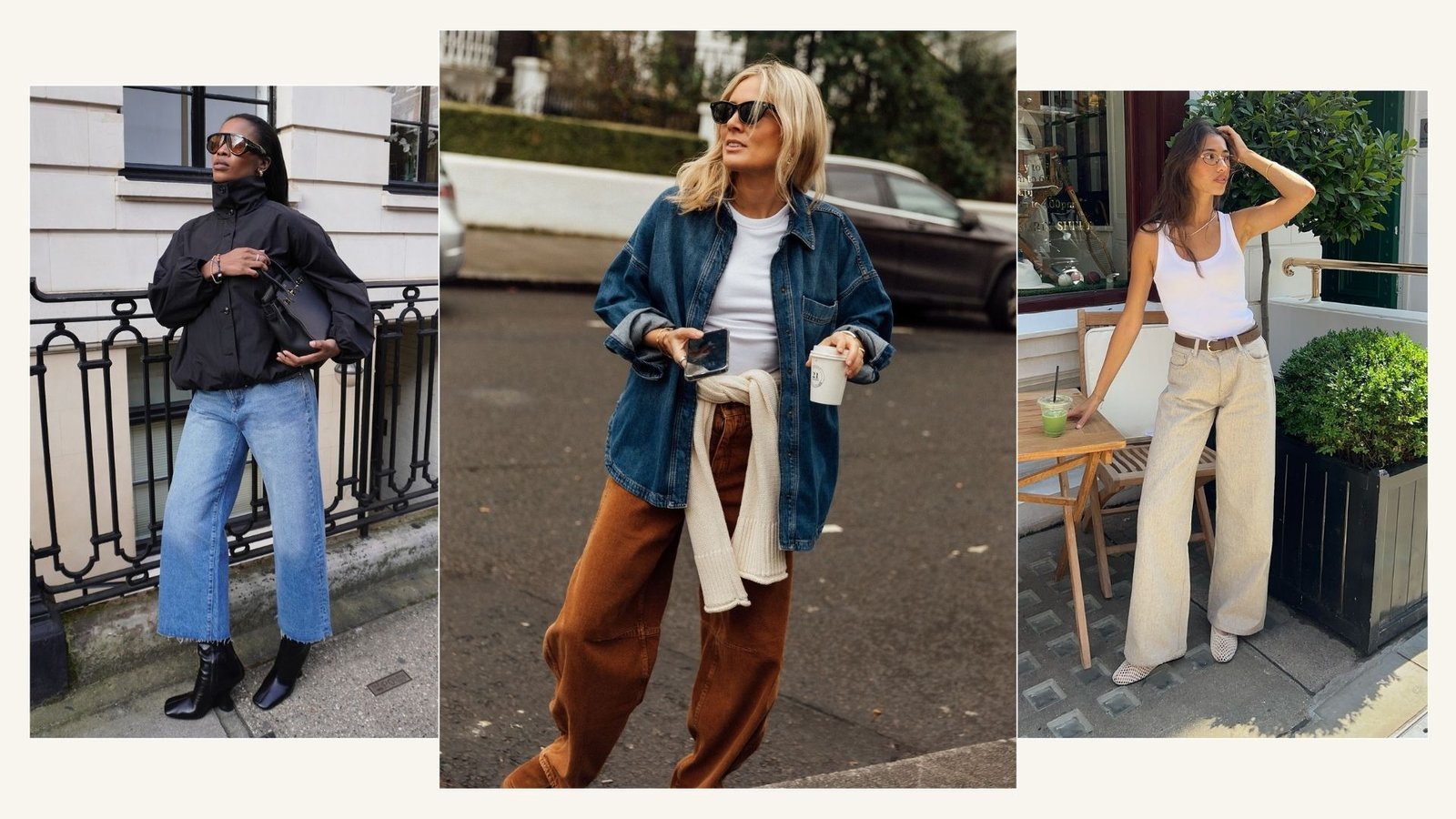 5 Spring Jeans Trends Set to Rival Straight Blue Denim