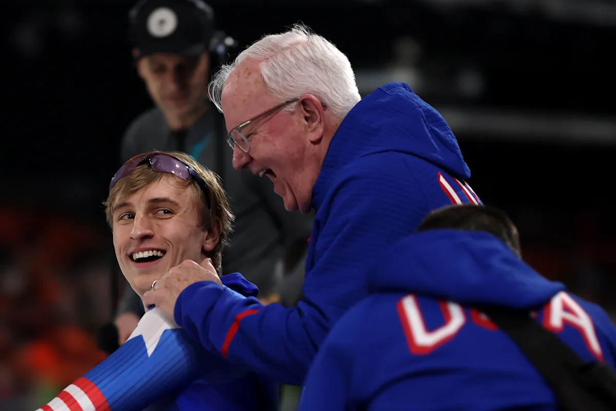 Winter Olympics 2026: Meet the white-haired grandfather behind Jordan Stolz’s golden rise