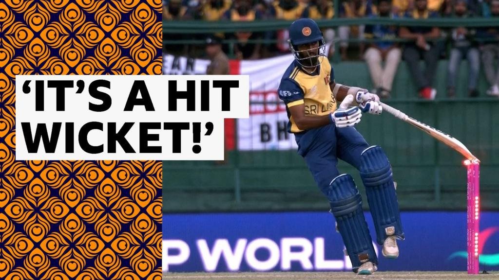 'What have you done?!' –  Hemantha out hit wicket for five