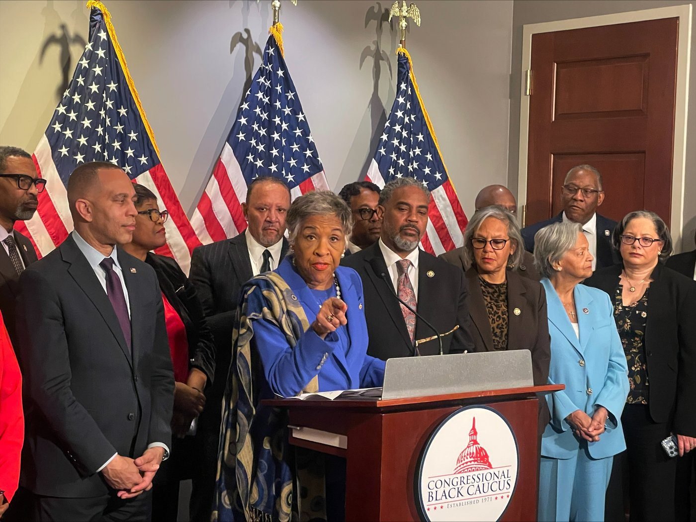 Congressional Black Caucus and civil rights leaders unite to counter Trump administration’s agenda