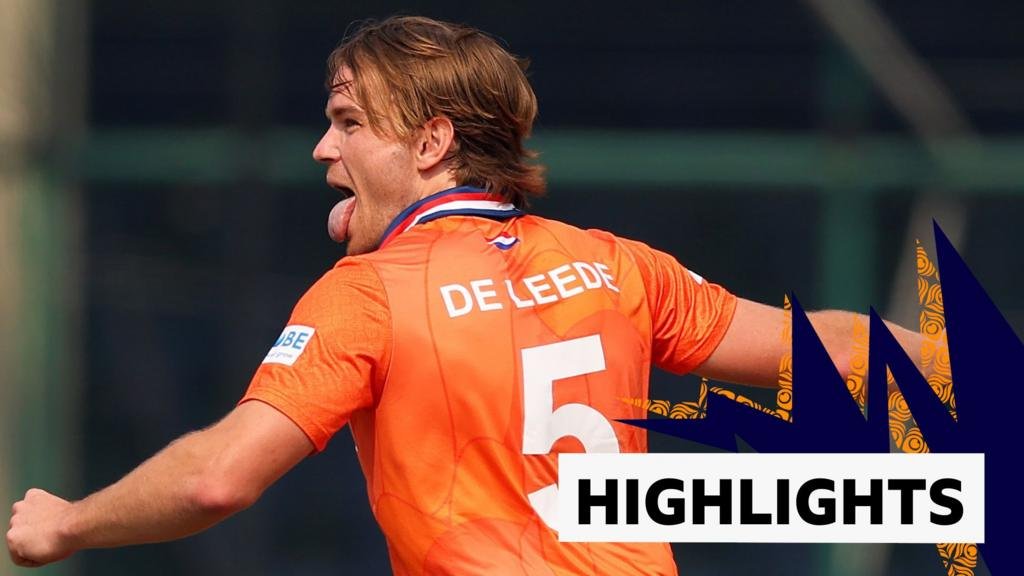 T20 World Cup highlights: Netherlands v Namibia