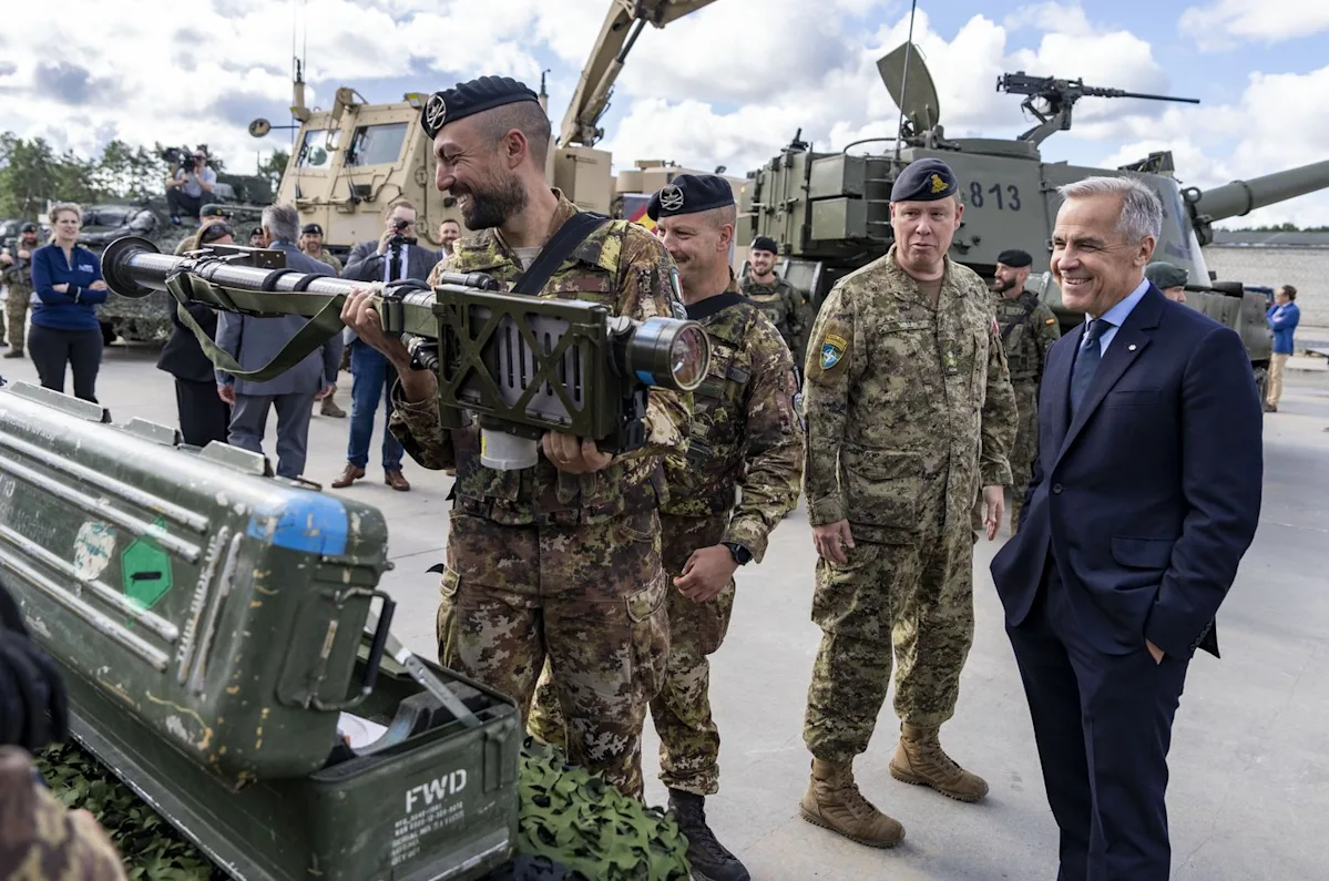 Carney strategy for defence industry pledges 125,000 jobs, sweeping policy changes
