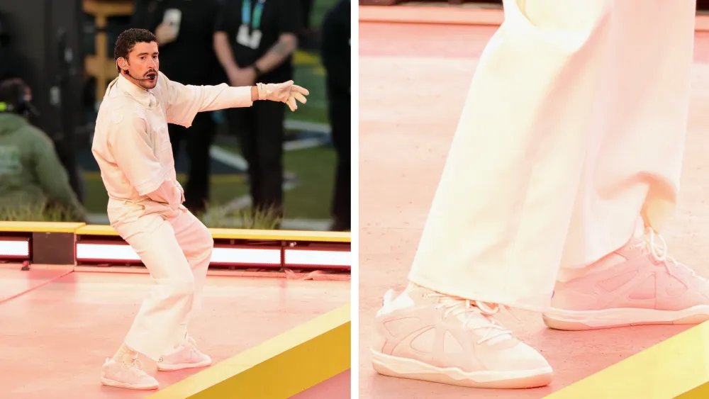 Bad Bunny’s Super Bowl Halftime Performance: What Sneakers He Wore