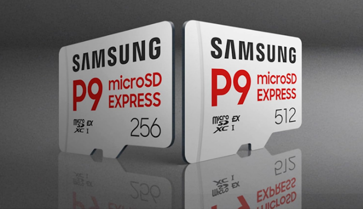 The 512GB Samsung P9 microSD Express card is 33 percent off right now