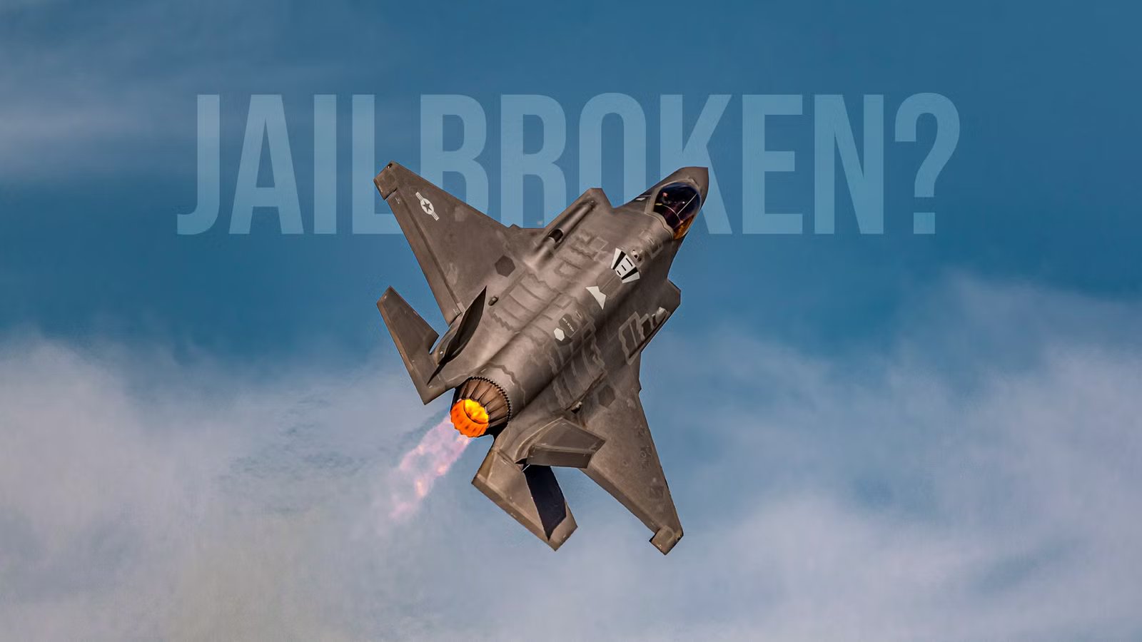 Can The F-35’s Software Really Be Jailbroken?
