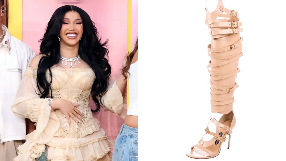 Cardi B Dons Tom Ford Boots for Bad Bunny’s Super Bowl Halftime Show