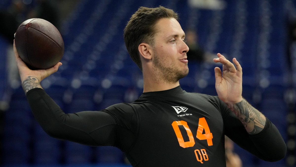 2026 NFL combine: Why was Miami QB Carson Beck booed in Indianapolis?