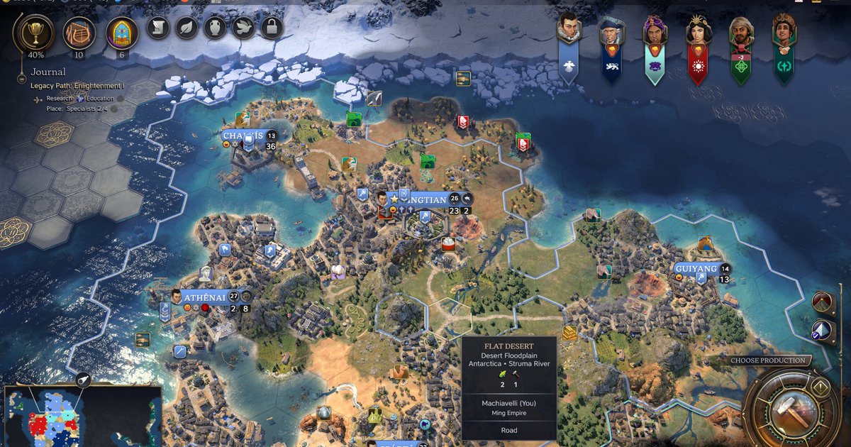 Civilization 8 could be a proper early access game – “never say never”, comment Firaxis