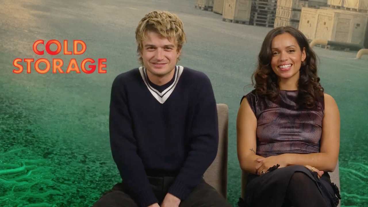 ‘Cold Storage’ Interview: Joe Keery and Georgina Campbell