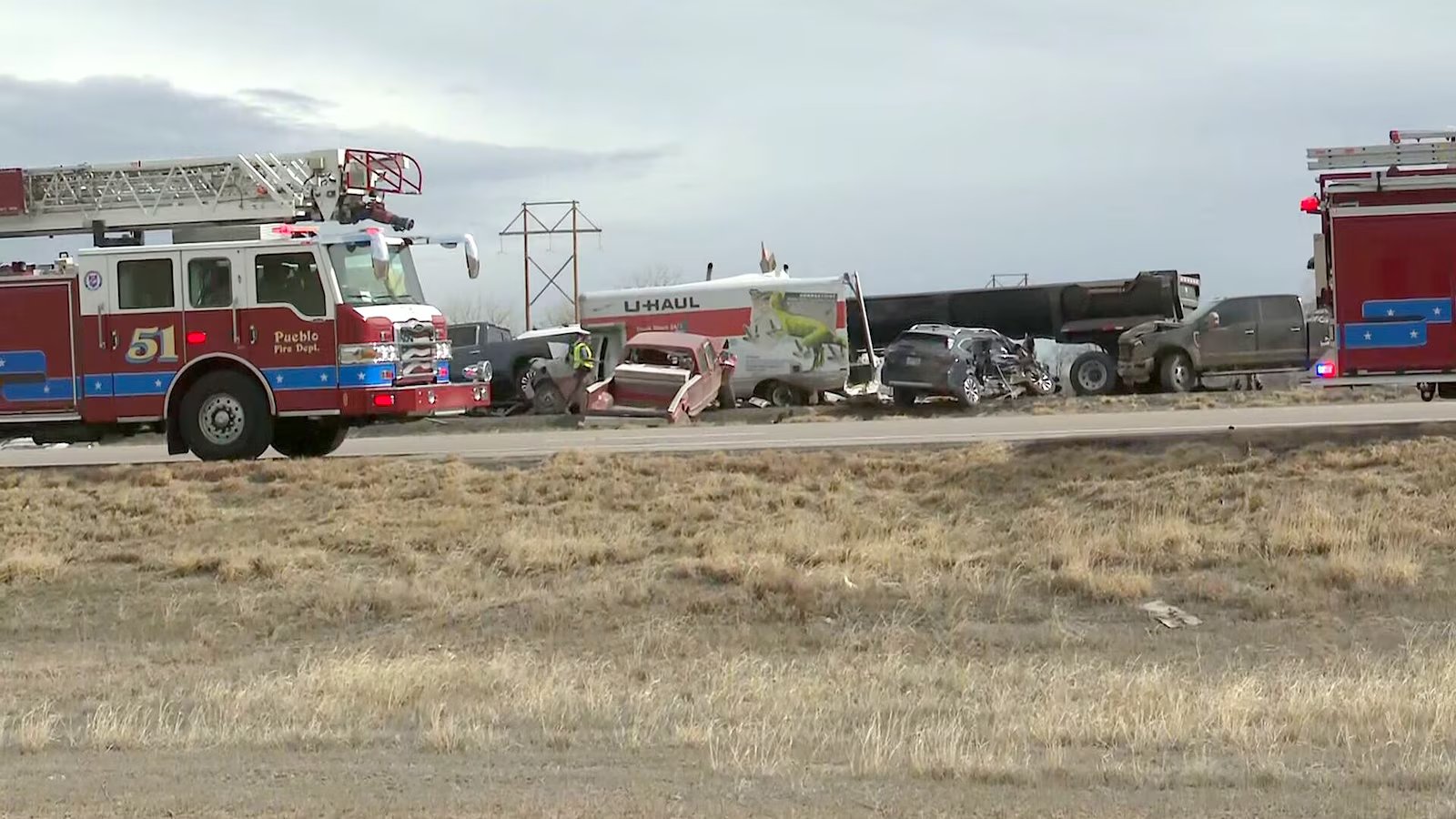 4 dead in pile-up crash in Colorado involving over 30 vehicles, including multiple semis: Police