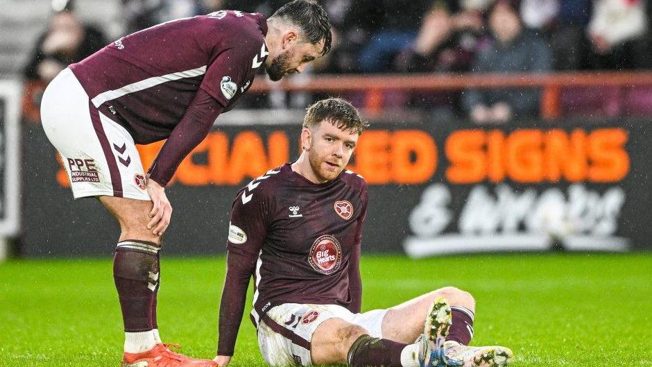 Injuries to Findlay, Ageu & Gordon hit Hearts