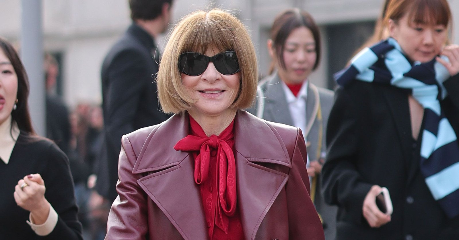 Anna Wintour Only Packed One Shoe Trend for Milan FW