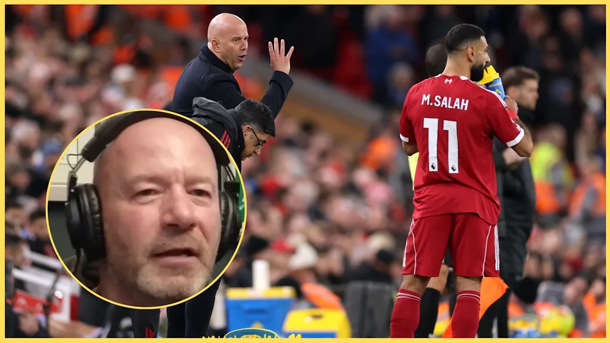 Alan Shearer has ‘noticed’ something about Salah in recent games that Arne Slot also highlighted