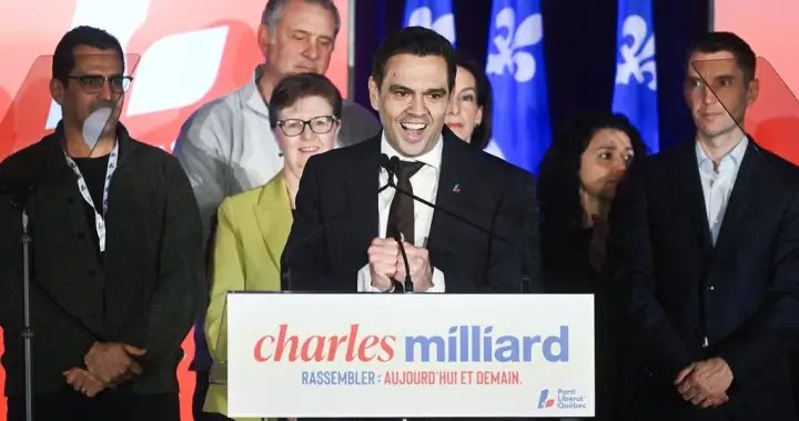 Quebec Liberals welcome Charles Milliard as new leader – Montreal