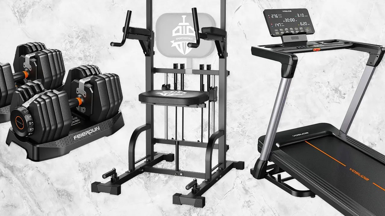 The FED Fitness Valentine’s Day Sale Drops Prices on Adjustable Dumbbells, Power Towers, and Treadmills