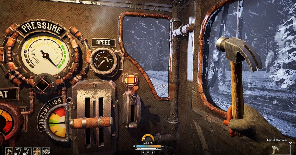 New Frostrail video delivers more survival train horror shooting plus weird underground Tomb Raider temples