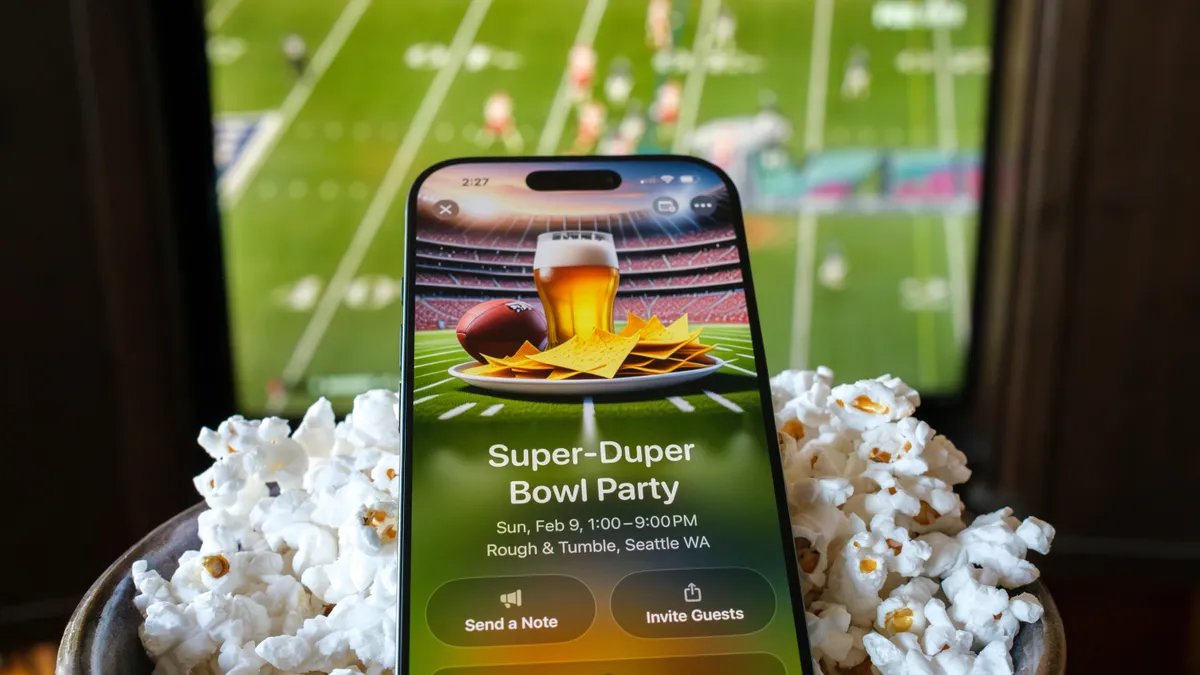 Here’s How to Use Apple’s Invites App to Plan Your Super Bowl Party