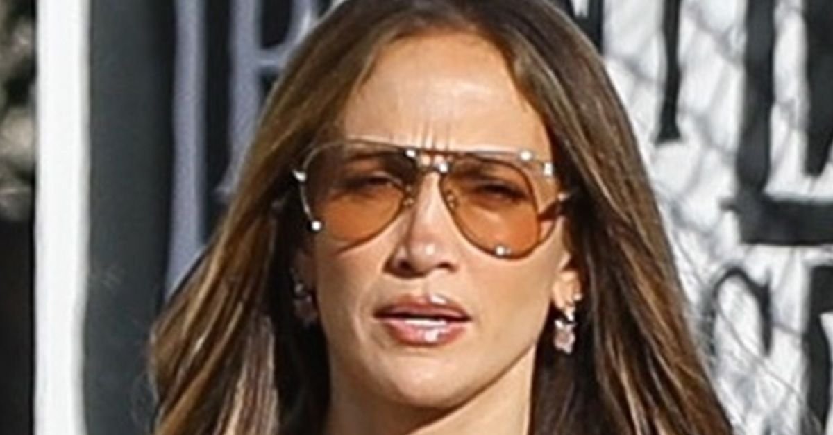 J.Lo Wore the Dress Trend That It Girls Will Wear With Cowboy Boots