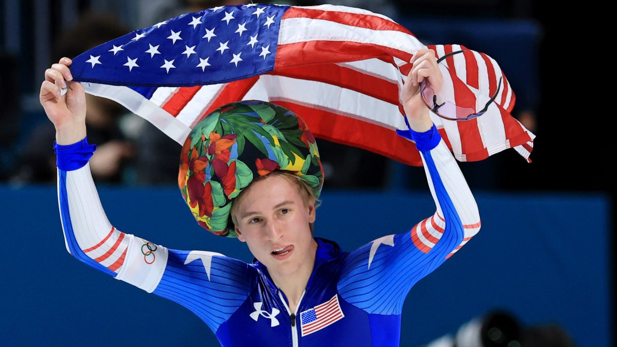 Jordan Stolz wins gold, shows why he will be 2026 Winter Olympics’ breakout star