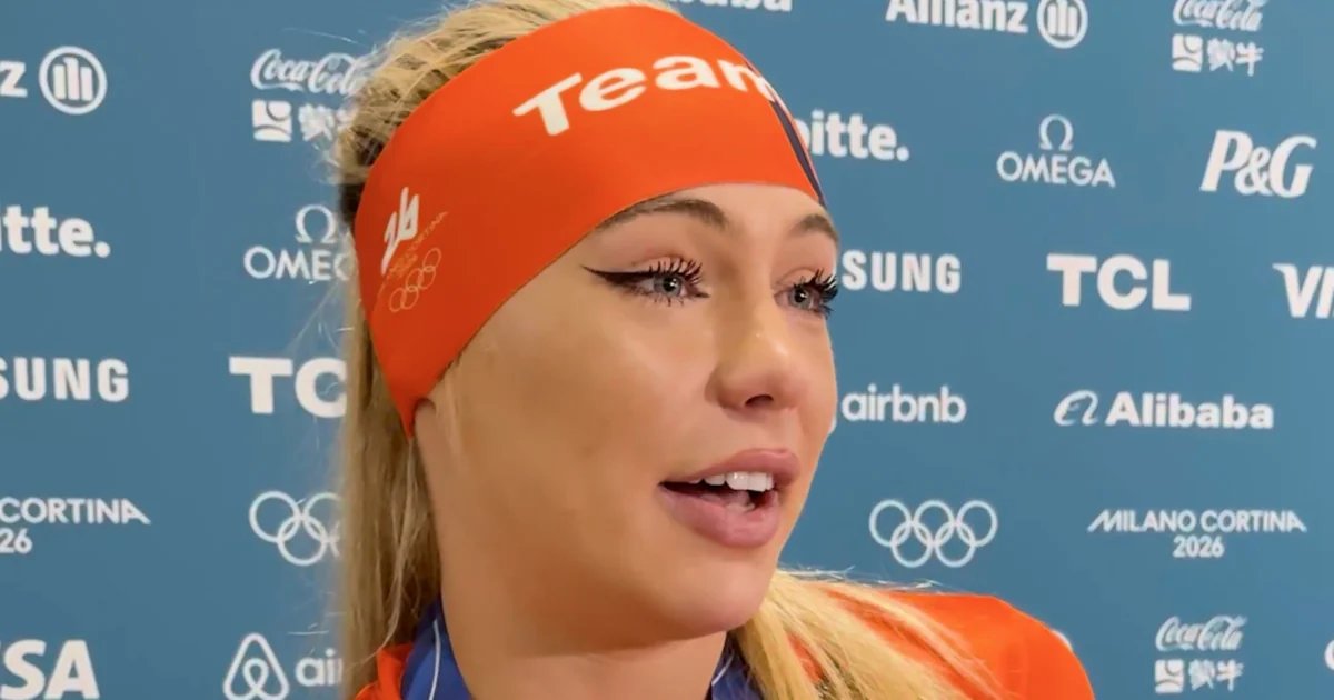 Netherlands’ Jutta Leerdam on winning silver