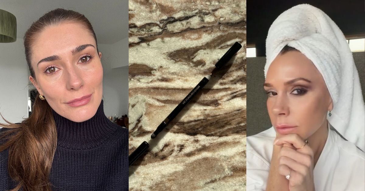 Victoria Beckham Just Wore This Unexpected Eyeliner Colour