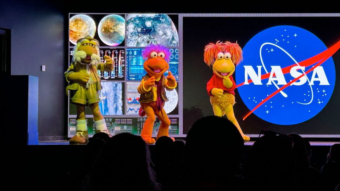 NASA stage show explores “outer” outer space with Henson’s Fraggles