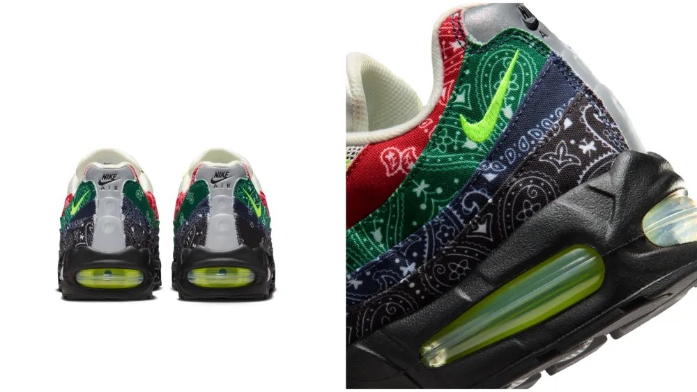 Nike Air Max 95 OG Big Bubble SP ‘Neon Paisley Bandana’ IQ0620-100