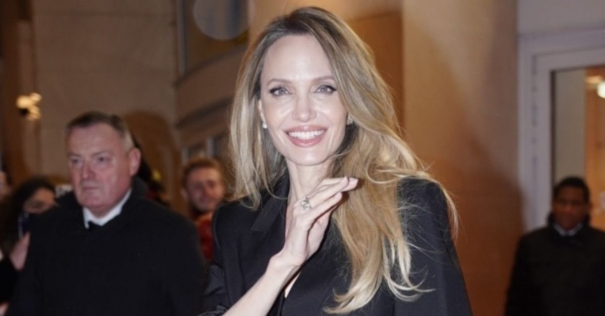 Angelina Jolie Wears Spring’s Must-Have Bag Shape