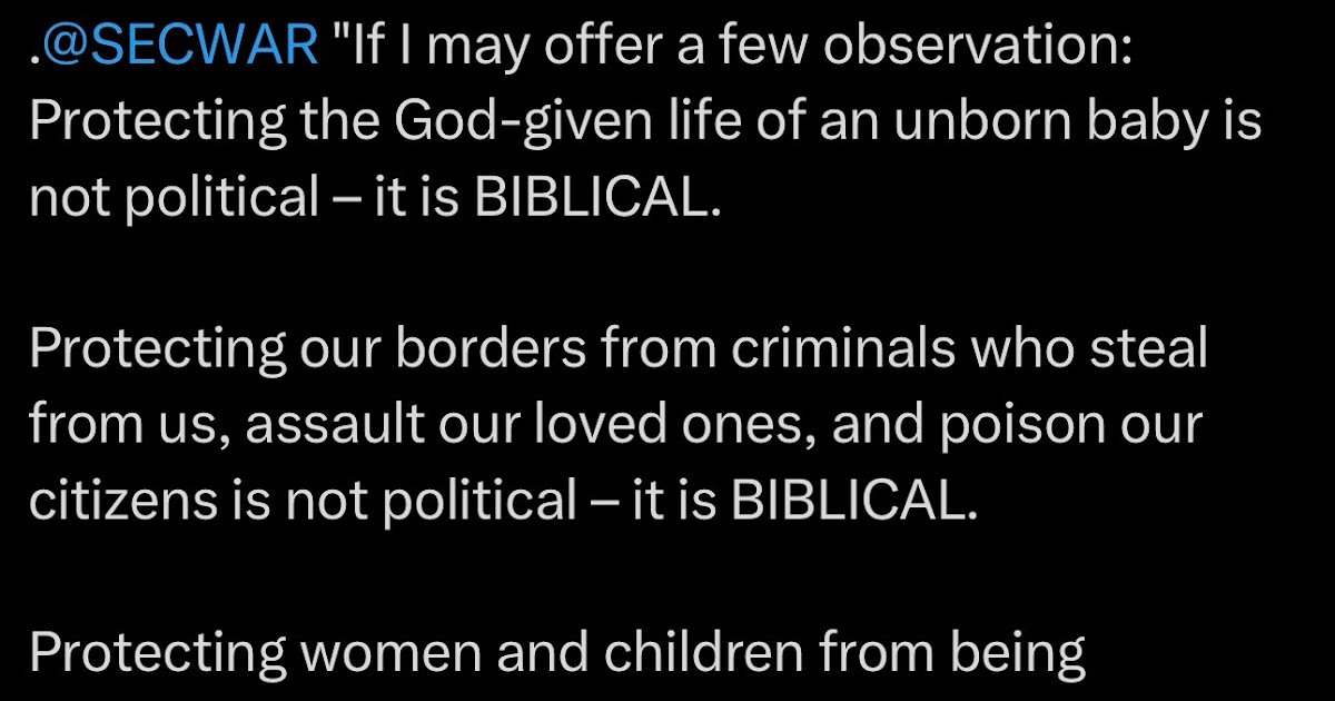 Choosing Bits from the Bible