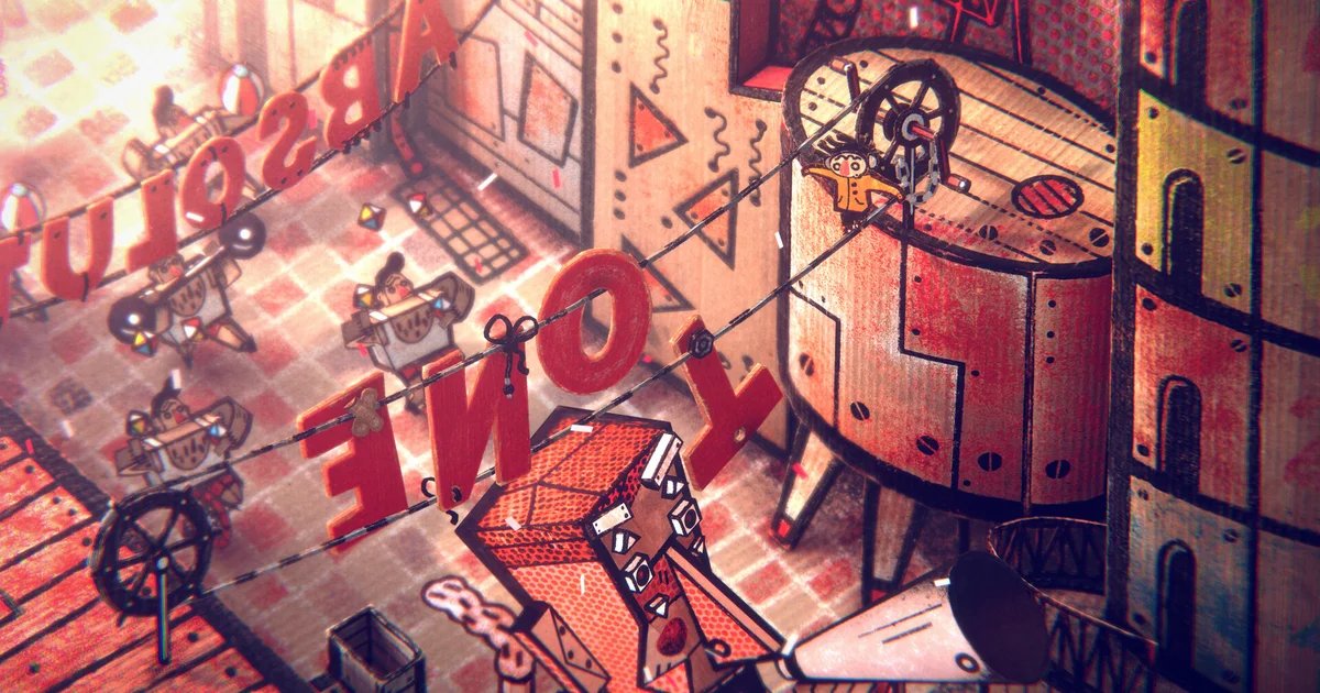 Come shout down dystopia in the demo for Amanita’s fancy cardboard mind control puzzler Phonopolis