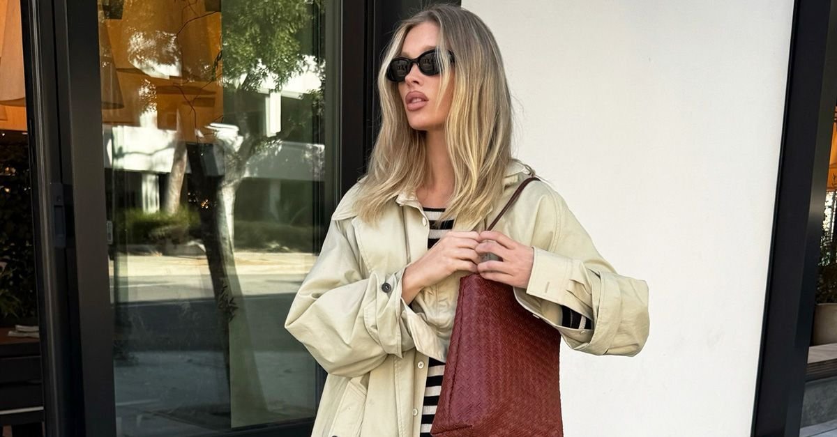 Elsa Hosk Found the Chicest Heel Trend to Wear With Crops