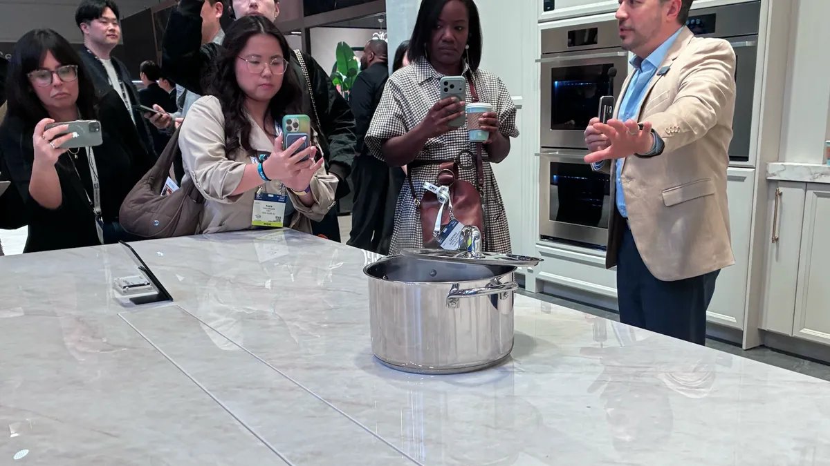 I Saw a Hidden Induction Stove Concept at KBIS. It Looked Cool and Very Dangerous