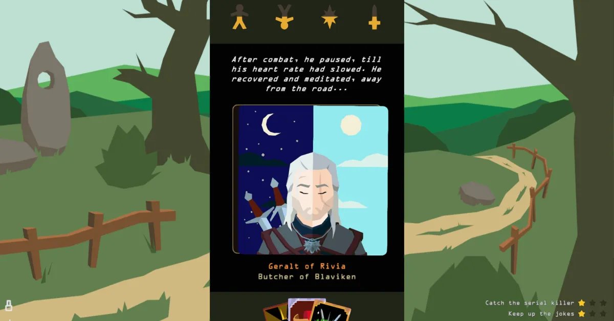 The Witcher is a perfect fit for Reigns’ Tinder-like roleplaying