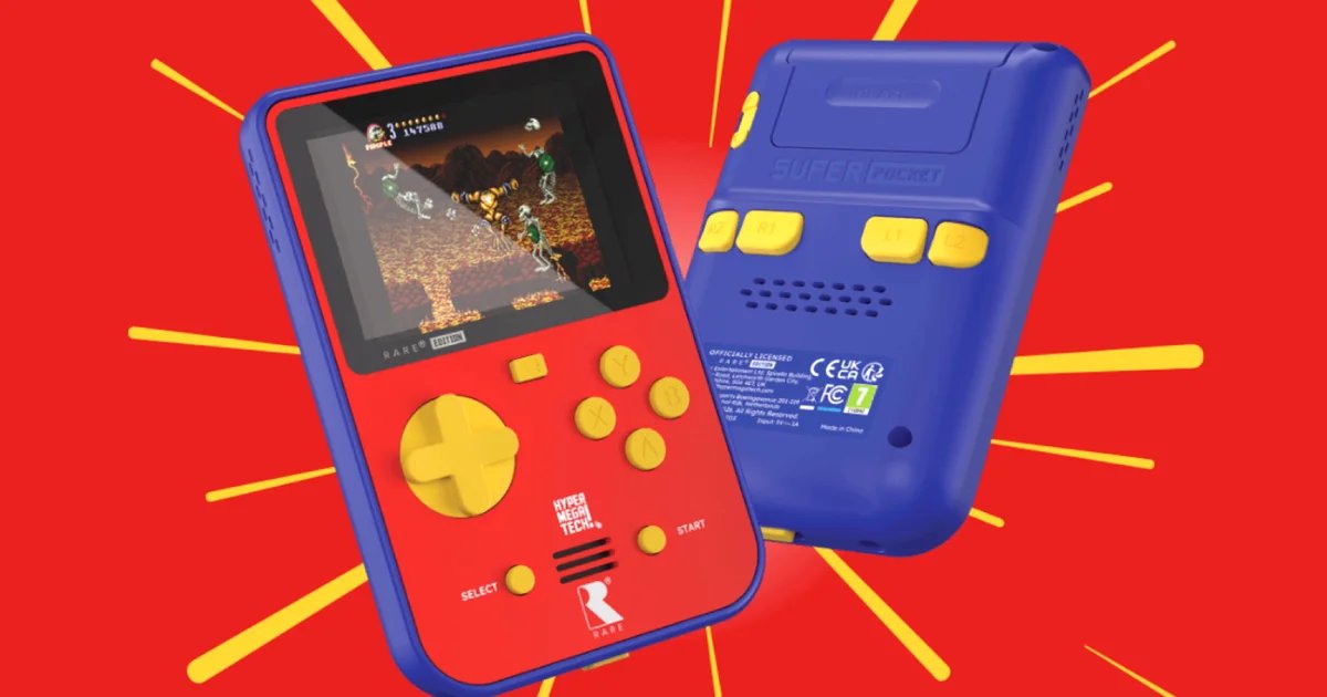 From Atic Atac to Banjo-Kazooie, Evercade’s squeezing 14 Rare classics into a cute little handheld that’s launching this June