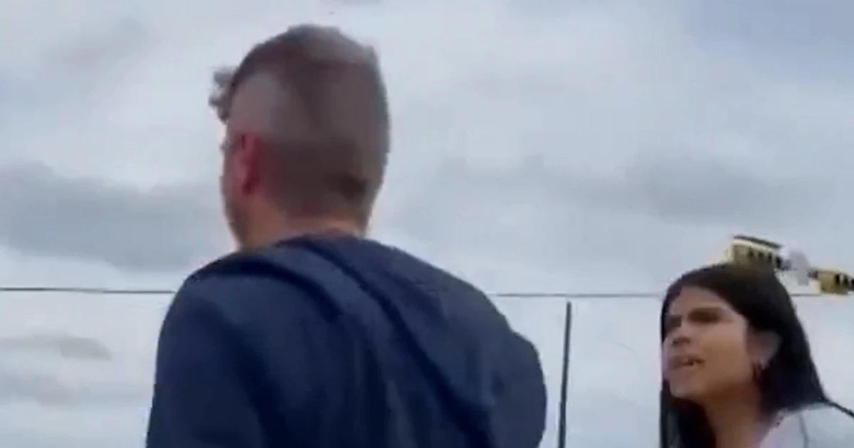 Man charged with assault after fight with students