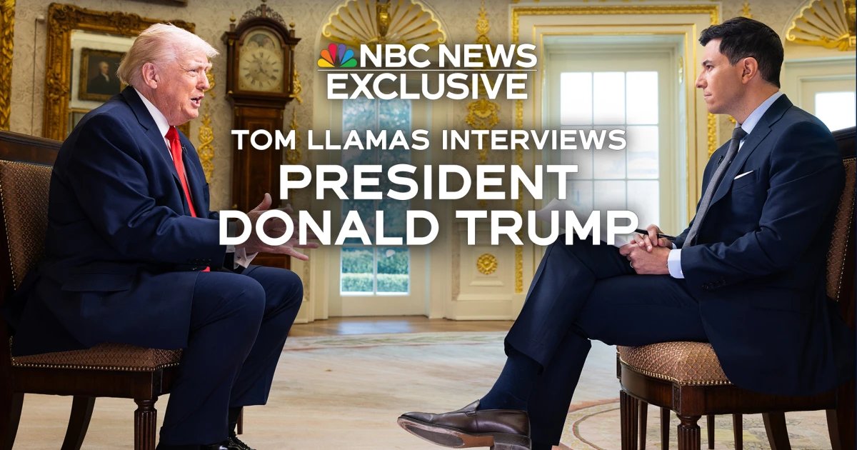 Tom Llamas exclusive with President Trump