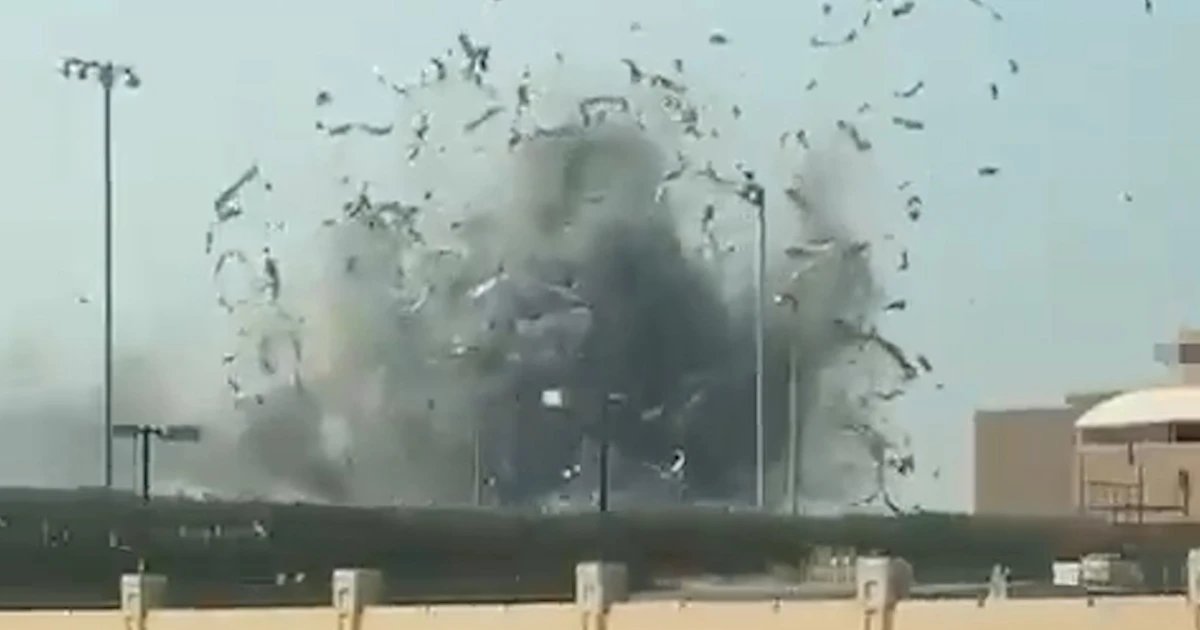 Missile attacks seen at U.S. Navy center in Bahrain