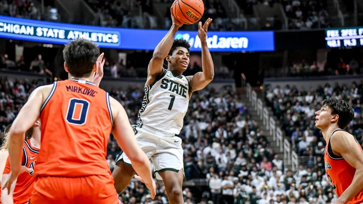 Jeremy Fears’ brilliance and villain status shines bright in Michigan State’s win vs. Illinois