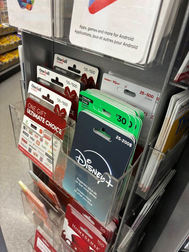 Province to cap taxpayer-funded gift cards at $100