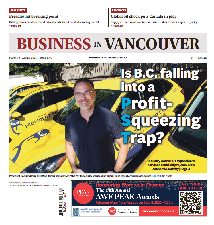 Business in Vancouver — March 30, 2026