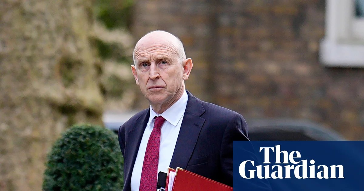 Defence secretary accuses MPs of deliberately undermining UK’s relationship with Trump | Politics