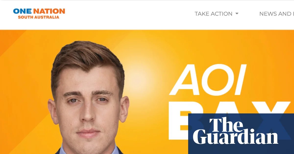 One Nation dumps South Australian election candidate after reports claiming warrant for his arrest in UK | One Nation