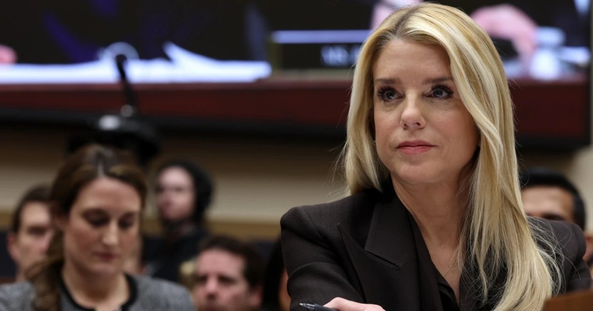 House Oversight Committee votes to subpoena Pam Bondi over Epstein files