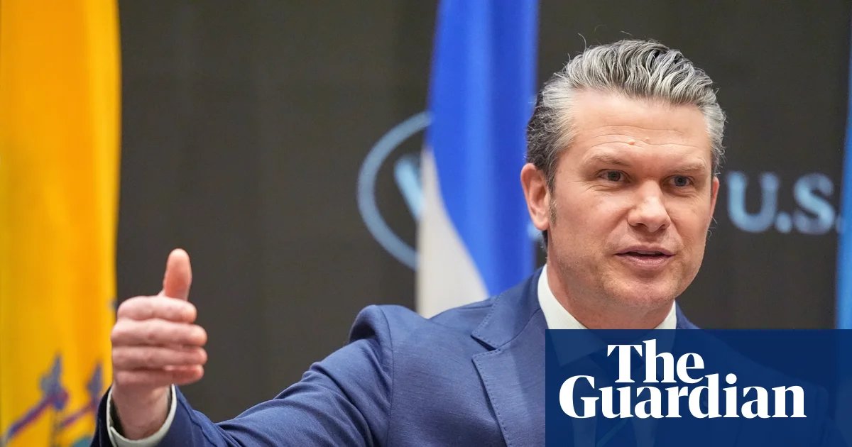 Dismay as Hegseth urges Latin American allies to join ‘offense’ against cartels | US news