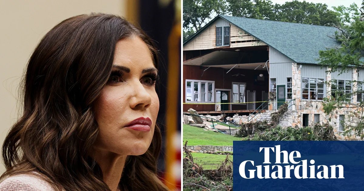 ‘I’m relieved she’s gone’: Fema staffers celebrate ousting of Kristi Noem | Kristi Noem