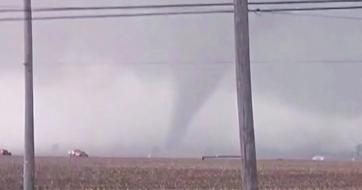 Large Tornadoes Rip Across Midwest Leaving Significant Damage