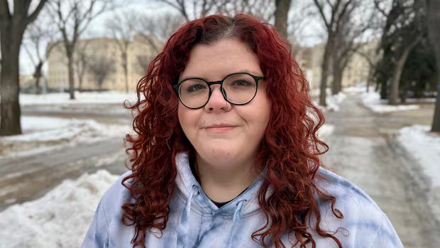 Sask. woman says boyfriend removed surgical screw poking out of her head after doctor didn’t believe her