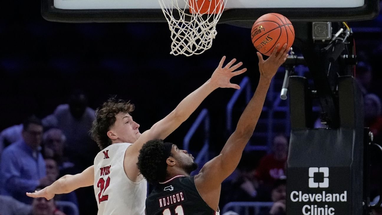 Miami (Ohio) dealt 1st loss of season by UMass in MAC tourney